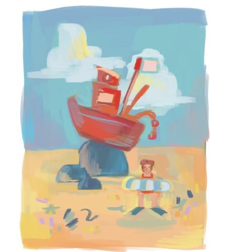 Pochade une France sans eau