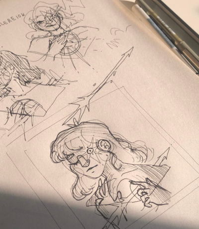 sketch cuille╠Çre